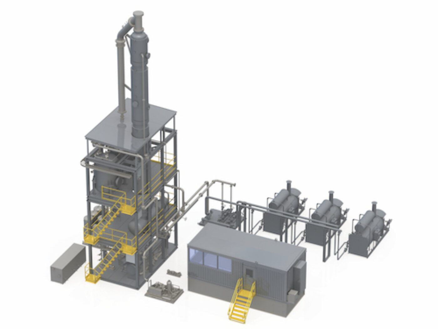 Modular Design of R3’s Vacuum Assisted Pure Oil Recovery technology